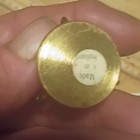 Vintage Solid Brass Dollhouse Miniatures Lot 9pc Clock Nautical Compass Bell