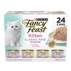 Fancy Feast Kitten Classic Pate Variety Pack Wet Cat Food  3 Oz X 72
