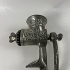 Vtg Antique Universal No  1 Meat Grinder 8    Handle Cast Iron Food Chopper Mincer