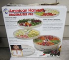 Nesco American Harvest Snackmaster Pro Fd-50 Food Dehydrator W 4 Trays