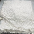 Bella Notte Bedspread King White 100  Linen Usa Crochet Lace Luxury Comfort
