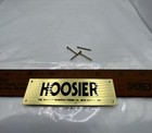 Nos Brass Hoosier Kitchen Cabinet Tag 4 1 2 In  X 1in  Tall