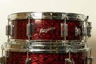 1960s Rogers Headliner Red Onyx Pearl Drum Set