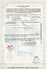 Collins Radio Company Stock Certificate Less Than 100 Shares