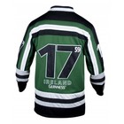 Guinness Green   White  harp  Adult Uni-sex 1759 Hockey Jersey Official Licensed