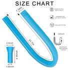 Universal Dryer Vent Cleaner Kit Vacuum Hose Attachment     Fit Most Blue