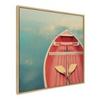  Sylvie Floating On A Cloud Framed Canvas Wall Art By Alicia Bock  30x30 