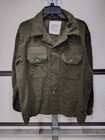 Vintage New 1951 Military Field Wool Field Shirt 108 Size L Long Sleeve Us Army