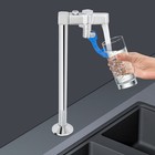 Glass Filler Faucet For Cafes  Adjustable Faucet  Push Back Water Station Faucet