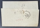 Germany  1831 Stampless Cover 2 Page Folded Letter  From Hamburg To Bordeaux