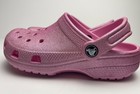 Nwt Girls Crocs Glitter Light Pink Clog Shoe Slip-on C12 C13 J1 J2 J3 J4 J5  45