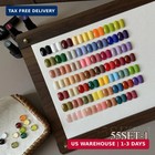 Gaoy 60 Pcs Gel Nail Polish Set  55 Colors At Home Manicure Gel Polish Kit