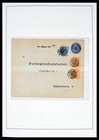 Denmark 1874-1940 Star Cancels 4000  Stamps 3 Lighthouse Albums Stamp Collection