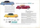 1952 Mercury Monterey  Car Dealer Showroom   Dealership Sales Brochure