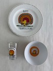Pottery Barn Kids Thanksgiving Woodstock 3-piece Set Charger-bowl-tumbler