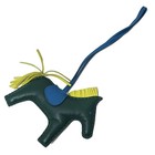 Hermes Rodeo Charm Mm - Malachite Lime Blue Zanzibar Agneau Milo None Bag Charm