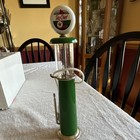 Texaco Sky Chief Miniature Gas Pump Advertising Sign Green