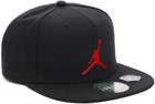 Nike Youth Hat Jordan Jumpman Logo Retro Flat Bill Snapback Gym Red Cap New