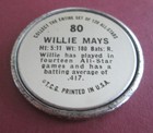 1964 Willie Mays Topps  Baseball Coin  80 