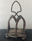 Toast Rack Mappin   Webbs Prince s Plate London   Sheffield Antique Collapsible