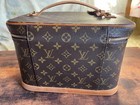 Authentic Louis Vuitton Monogram Vanity Case Beauty Bag From Japan
