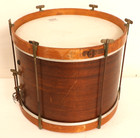 Nice Vintage Wood Marching Band Snare Drum 1940s 