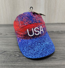 Nike Team Usa 2024 Olympics Dri Fit Adv Running Hat Cap Red White Blue Size L xl