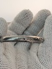 Pete Sanchez Isleta Sterling Silver Native American Bracelet 21 Gram  6 Inch