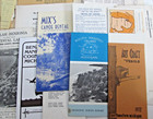 Lot Vtg Benzie County Mi Travel Brochures Sleeping Bear Dunes Controversy