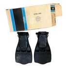 Scuba Pro Jetfin Swimming Diving Snorkeling Scuba Fins Black Medium Made In Usa