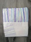 Pottery Barn Kids Bed Skirt Twin Blue Green Purple New
