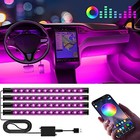 Winzwon Led Lights For Car Accessories Interior  Valentines Day Gifts 1 Pack