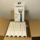 Harry s Razor Dark Blue W  X2 Refill Cartridges  New  Free Ship  