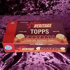 12 Empty Box Case    06 Topps Heritage Football Nfl Legends Hobby Display Wax 1952