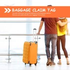 7 Pcs set Suitcase Tag Handbag Tag Aluminum Luggage Tag Baggage Tag