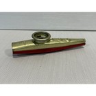 Vintage Red light Gold Kazoo Co Inc  Eden Ny