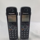 X2 Panasonic Kx-tga660 Cordless Phone Handset  no Batteries  W belt Clip