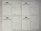 Vintage 1970s Lot Of 4 Nasa Space Program Giant Post Cards 10     8  Very Good 