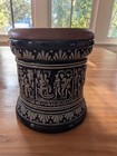 Vintage Pipe Tobacco Jar Humidor German  Marzi   Remy Blue Ceramic Cannister