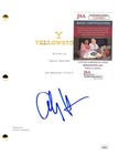 Cole Hauser Signed Autograph Yellowstone Full Pilot Script Screenplay W  Jsa Coa