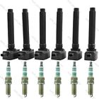 Set Of 6 Heavy Duty Ignition Coil   Iridium Spark Plug For Jeep Dodge 3 6l Uf648