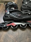 Rollerblade Zetrablade Men s Inline Skate - Black red Size 11 Rollar Blades 