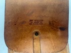 Vintage Roy Gfeller Big Timber Montana Leather Geoscience Pen   Notebook Case