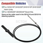 For Seastar Teleflex Ssc13416 Marine 16 Ft Rack pinion Mechanical Steering Cable