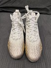 New Under Armour Spotlight Clone 3 0 Mc Football Cleats White Gold Sz 9w 7 5m
