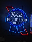 Pabst Blue Ribbon Beer Neon-style Lighted Wall Sign Breweriana