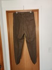 P-40 Wool Battledress Field Trousers-size 36x31 Post War Dated
