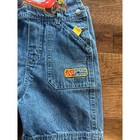 Disney Boys 4t Lightning Mcqueen Bibs Overall Shorts Pixar