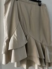 Banana Republic Women   s Layered Beige Skirt Size 16