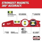 Milwaukee 10 In  360 Durable Degree Locking Die Cast Torpedo Level Measuring